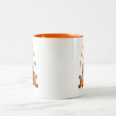 HerbstTasse Zweifarbige Tasse (Mittel)