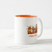 HerbstTasse Zweifarbige Tasse (VorderseiteRechts)