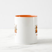 HerbstTasse Zweifarbige Tasse (Mittel)