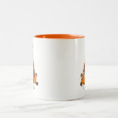 HerbstTasse Zweifarbige Tasse (Mittel)