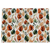 Herbstterracotta und Salbei-Blätter Große Geschenktüte (Vorderseite)