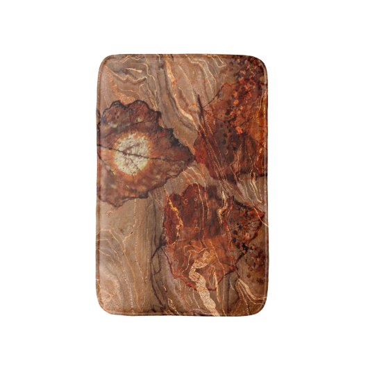 Herbstthema schön badematte (Vorderseite Vertikal)