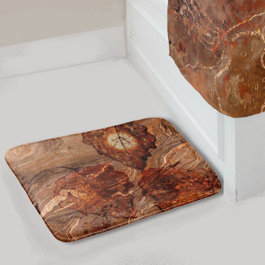 Herbstthema schön badematte