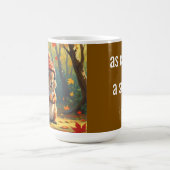 Herbstthema Tasse | Fall Eichhörnchen (Mittel)