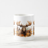 Herbsttiere Kaffeepause Tasse (Mittel)