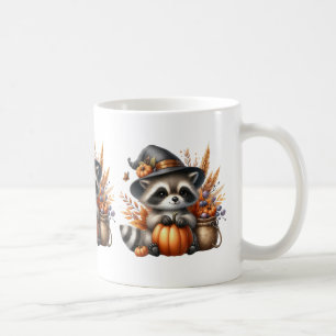 Herbsttiere Kaffeepause Tasse