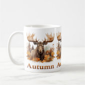 Herbsttiere Kaffeepause Tasse (Links)