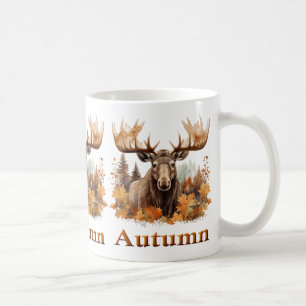Herbsttiere Kaffeepause Tasse