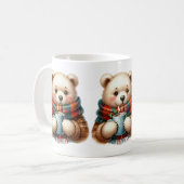 Herbsttiere Kaffeepause Tasse (Vorderseite Links)