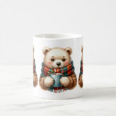 Herbsttiere Kaffeepause Tasse (Mittel)