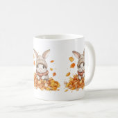 Herbsttiere Kaffeepause Tasse (VorderseiteRechts)