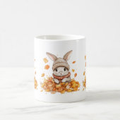 Herbsttiere Kaffeepause Tasse (Mittel)