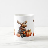 Herbsttiere Kaffeepause Tasse (Mittel)
