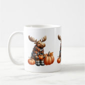 Herbsttiere Kaffeepause Tasse (Links)