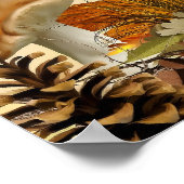 Herbsttiere Poster (Ecke)