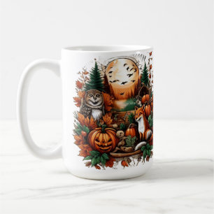 Herbsttiere und Pumpkins Kaffeetasse