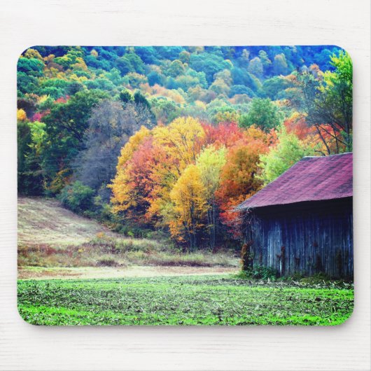 HerbstTobacco Barn Nature Mousepad (Vorne)