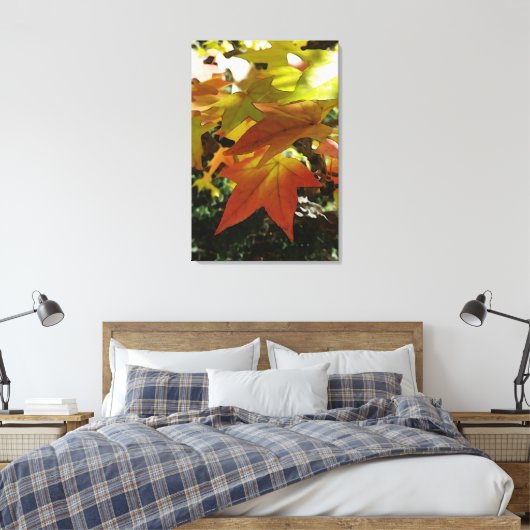 Herbsttöne Leinwanddruck (Insitu (Schlafzimmer))