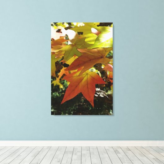 Herbsttöne Leinwanddruck (Insitu (Holzboden))