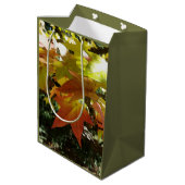 Herbsttöne Mittlere Geschenktüte (Rückseite Schrägansicht)