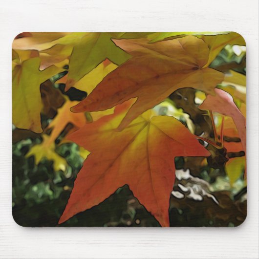 Herbsttöne Mousepad (Vorne)