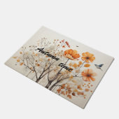 Herbsttore Fußmatte (Schrägansicht)