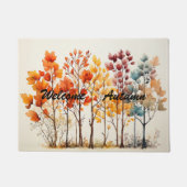 Herbsttore Fußmatte (Vorderseite)