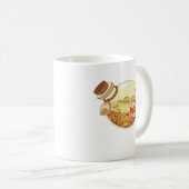 Herbsttrank Mit Fröschchen Klassisch Kaffeetasse (VorderseiteRechts)