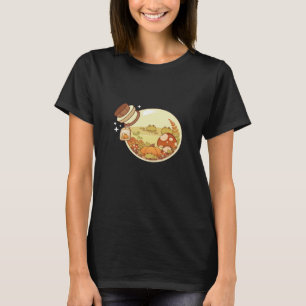 Herbsttrank Mit Fröschchen Klassisch T-Shirt