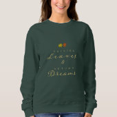 Herbstträume - Chic Fall Festive Sweatshirt (Vorderseite)