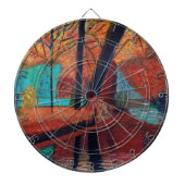 Herbstträume Dartscheibe (vorne)