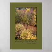 "Herbstträume" - Poster (Vorne)