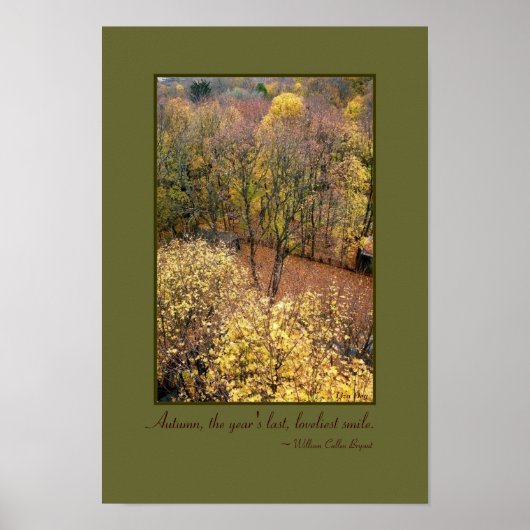 "Herbstträume" - Poster (Vorne)