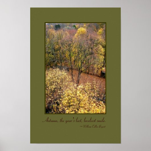 "Herbstträume" - Poster (Vorne)