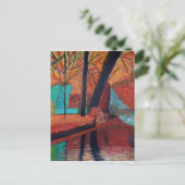 Herbstträume Postkarte (Stehend Vorderseite)