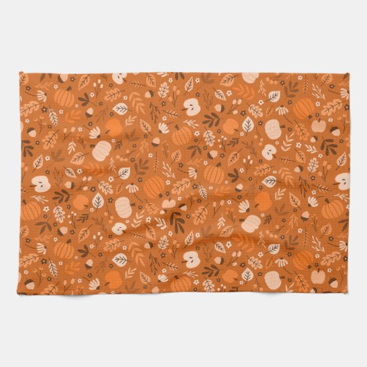 Herbstträumendes Küchentuch (Horizontal)