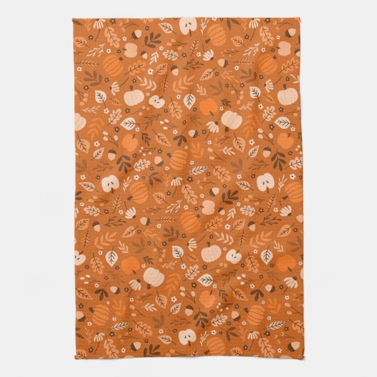 Herbstträumendes Küchentuch (Vertikal)