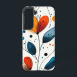 Herbsttreiber Samsung Galaxy Hülle<br><div class="desc">Blätter und Blume fallen wie Flüstern in einem traumhaften Herbstwirl.</div>