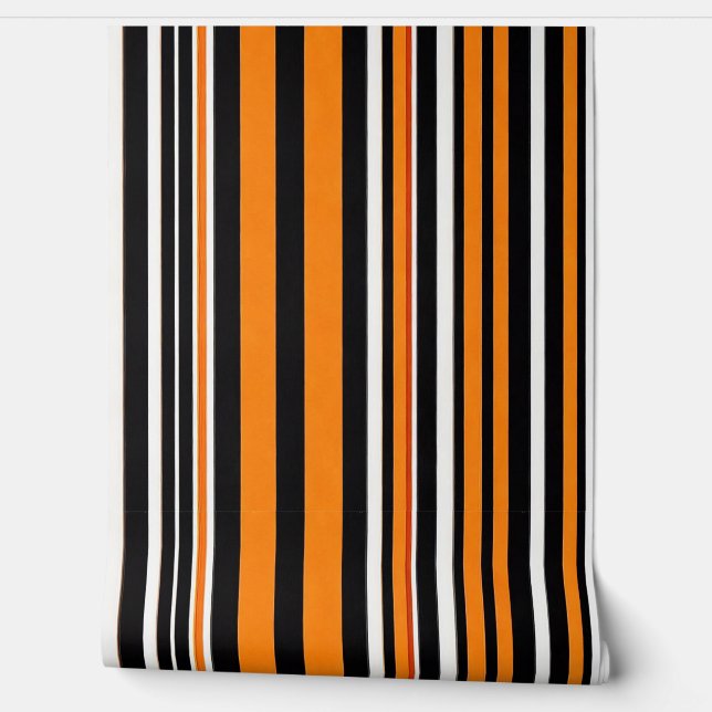 Herbsttrendy Orange Luxury Collection Tapete (Abrollen)