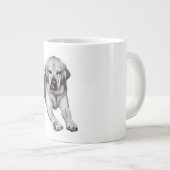 Herbsttrickster mit Lick Jumbo-Tasse (Vorderseite Rechts)