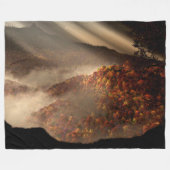 Herbstüberblick Fleece Blanket (Vorderseite (Horizontal))