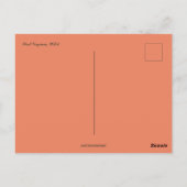 Herbstüberblicke Westliche Virginia Postkarte (Rückseite)