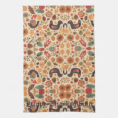 Herbstüberfluss Geschirrtuch (Vertikal)