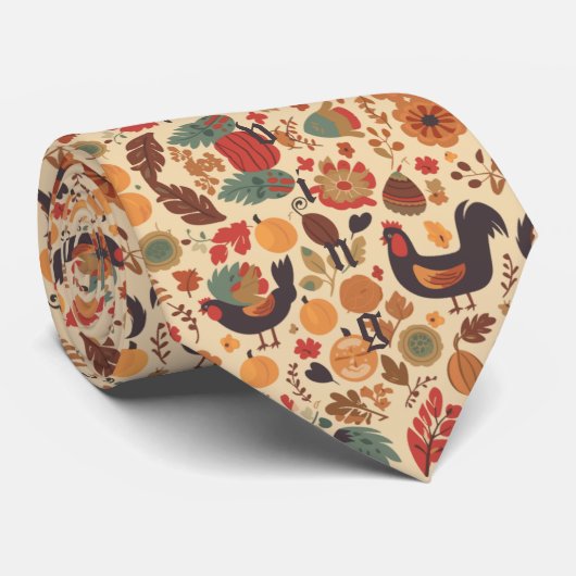 Herbstüberfluss Krawatte (Gerollt)