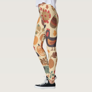 Herbstüberfluss Leggings