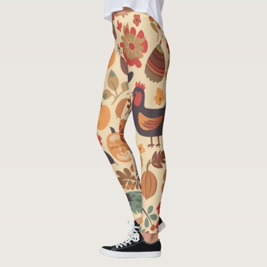 Herbstüberfluss Leggings (Links)