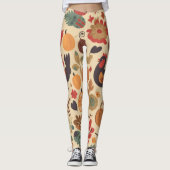 Herbstüberfluss Leggings (Vorderseite)