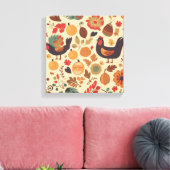 Herbstüberfluss Leinwanddruck (Insitu (Wohnzimmer))