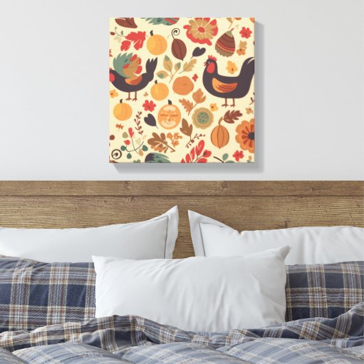 Herbstüberfluss Leinwanddruck (Insitu (Schlafzimmer))