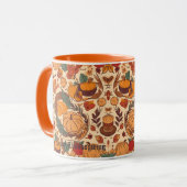 Herbstüberfluss Tasse (Vorderseite Links)